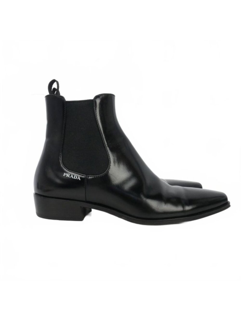 Prada Side Logo Chelsea Boots Short 35.5 - Picture 4 of 9